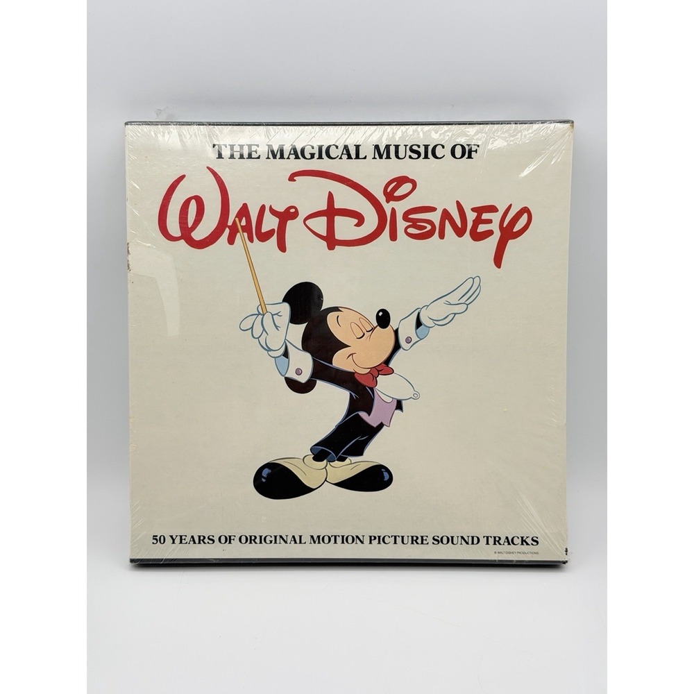 The Magical Music of Walt Disney 4 LP Box Set Soundtracks 1978 Ovation OV 5000